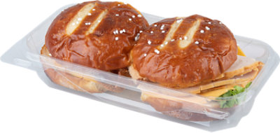 ReadyMeals Boars Head Turkey Cheddar Pretzel Duo - Each - Image 1