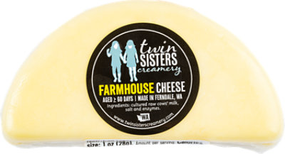 Twin Sisters Farmhouse Cheese - Lb - Image 1