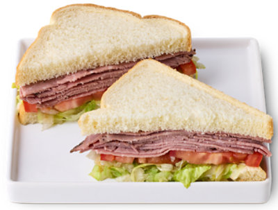 Kosher Roast Beef Sandwich - EA - Image 1