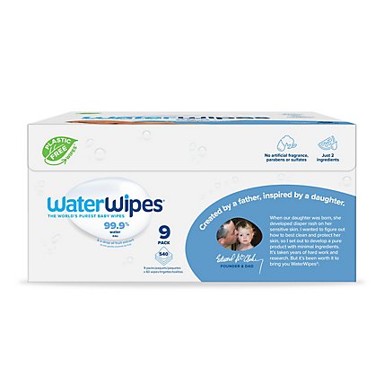 Waterwipes Baby Wipes - 540 CT - Image 5