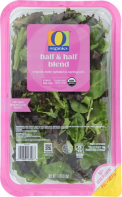 O Organics Half & Half Salad Blend - 11 OZ - Image 1