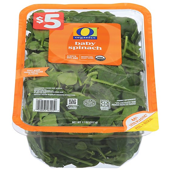 O Organics Baby Spinach - 11 OZ