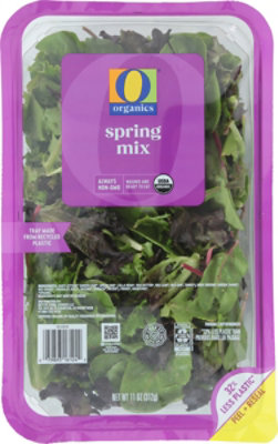 O Organics Spring Mix Salad - 11 Oz