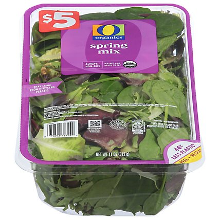 O Organics Spring Mix Salad - 11 OZ - Image 2