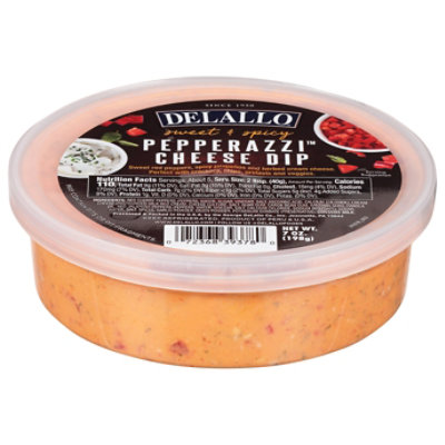 Delallo Spicy Sweet Pepper Cheese Spread - 7 OZ - Image 3