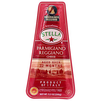 Stella Parmesan Reggiano Cheese Wedge - 5.30 OZ - Image 1