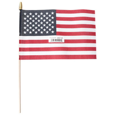 Annin Flagmakers US Hand Flag - 8 x 12 Inch - Image 1