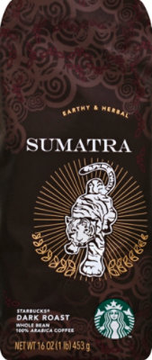 Starbucks 1lb Sumatra - EA - Image 2