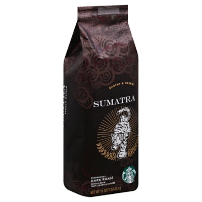 Starbucks 1lb Sumatra - EA - Image 1