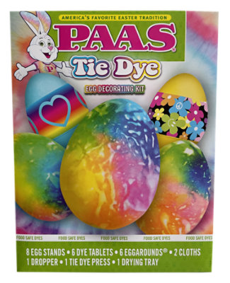 PAAS Tie Dye Egg Decorating Kit - Each - Image 1