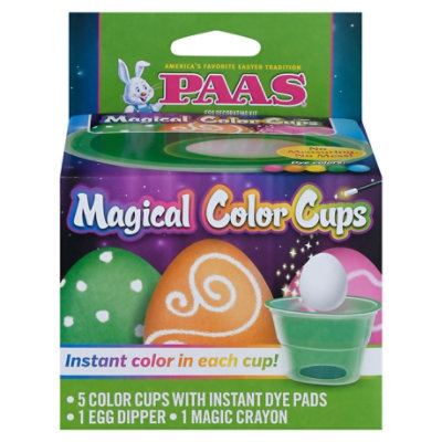PAAS Magical Color Cups Egg Decorating Kit - Each - Image 3