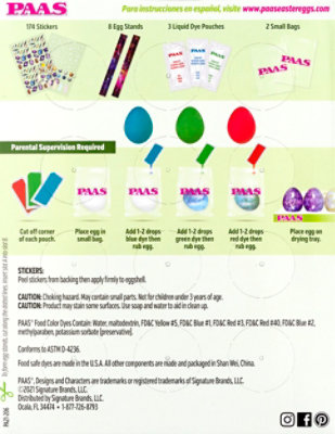 Paas Unique Egg Dye Kit - EA - Image 5
