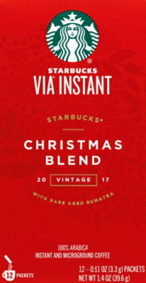Starbucks Via Blend 12ct Christmas - EA - Image 2