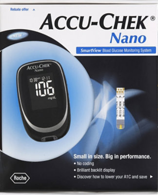 Accu-chek Nano Smartview Diabetes Monitor - EA - Image 2