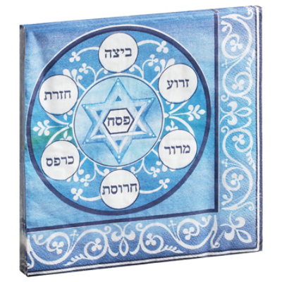Party Creations Pesach Lunch Napkins 16 Count - Each - Image 1