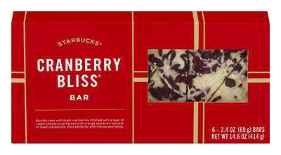 Starbucks Cranberry Bliss Tray - EA - Image 1