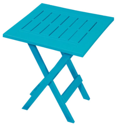 Teal Folding Side Table - Each - Image 1