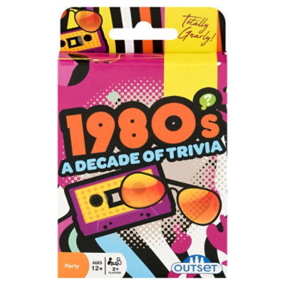 Outset Trivia 80's Card Game - 1 EA - Image 3