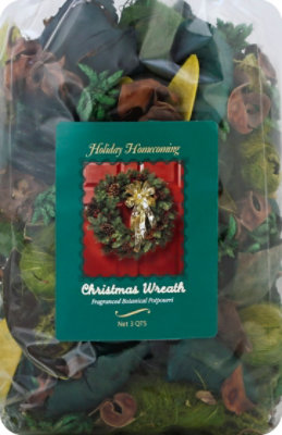 Genieco Christmas Potpourri Wreath - 3 QT - Image 2