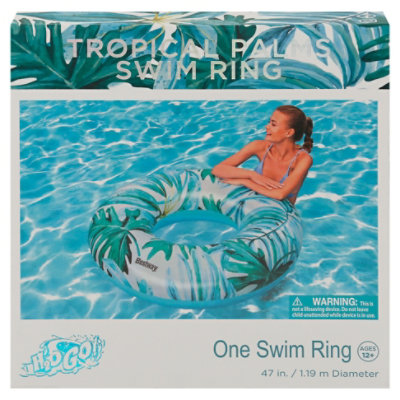 Bestway 47 In Swim Ring Tropical - 1 EA - Image 1