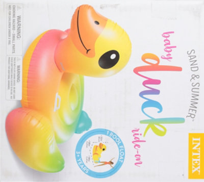 Intex Sand & Summer Baby Duck Ride On - Each - Image 4