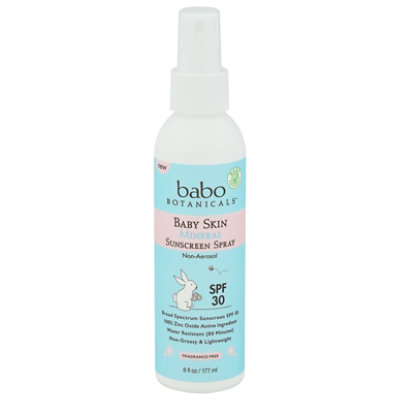 Babo Botanicals Spf 30 Baby Sunscreen Lotion Pump - 6 Oz - Image 1