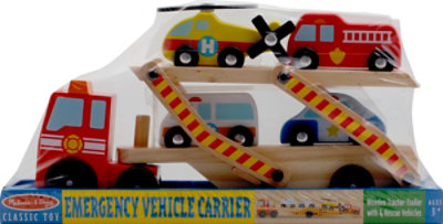 Melissa & Doug Emergency Vehicle Carrier - EA - Image 3