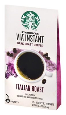 Starbucks Via Italian Roast 12ct - EA - Image 4