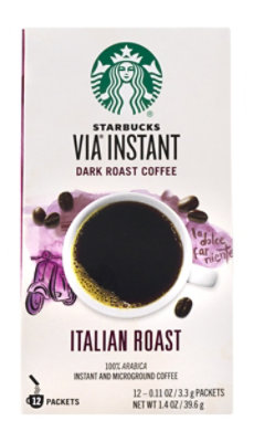 Starbucks Via Italian Roast 12ct - EA - Image 6