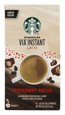 Starbucks Via Peppermint Mocha 4ct - EA - Image 1