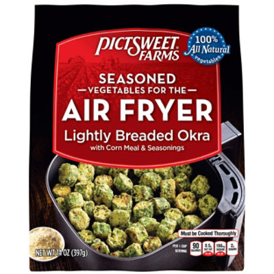 Pictsweet Farms Air Fryer Lightly Breaded Okra Seasoned Vegetables - 14 Oz - Image 3