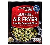 Pictsweet Farms Air Fryer Lightly Breaded Okra Seasoned Vegetables - 14 Oz