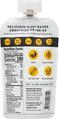 Noka Nut Butter Smoothie Banana Cocoa Pb - 4.22 Oz - Image 6