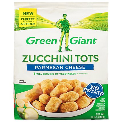 Green Giant Zucchini Tots- Parmesan Cheese - No Potato - 12 OZ - Image 3