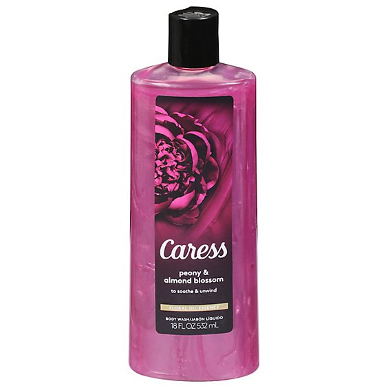 Caress Body Wash Peony & Almond Blossom - 18 FZ
