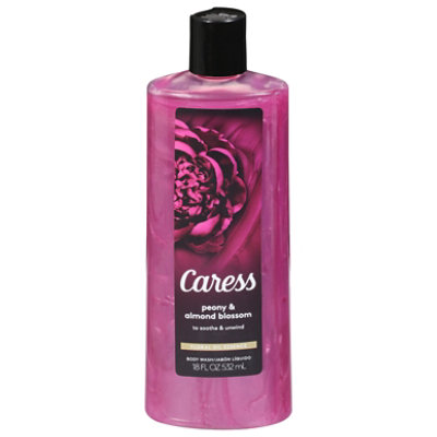 Caress Body Wash Peony & Almond Blossom 18 FZ Randalls