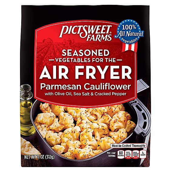 Pictsweet Farms Air Fry Parmesan Cauliflower Seasoned Vegetables - 11 Oz