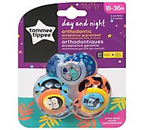 Tommee Tippee Day/night Pacifier 18-36m - 3 CT