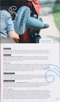 O2 Cool 4in Clip Fan - EA - Image 3