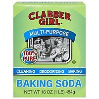 Clabber Girl Baking Soda - 16 OZ - Image 1