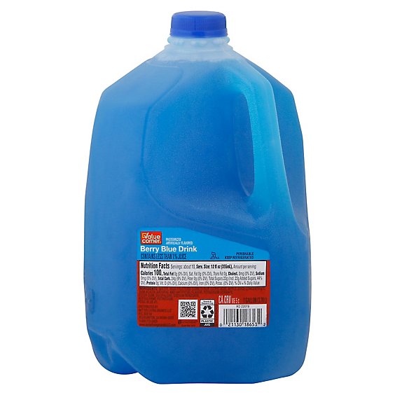 Value Corner Drink Berry Blue - 1 Gallon