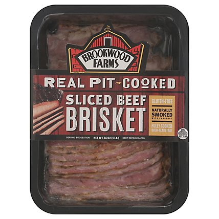 Brookwood Farms Beef Brisket Sliced - 16 OZ - Image 1
