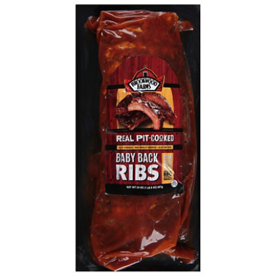 Brookwood Farms Pork Bbq Back Loin Ribs - 24 OZ - Image 3