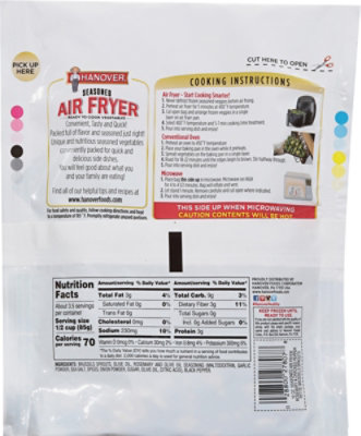 Hanover Airfryer Rosemary Brussel Sprouts - 10 Oz - Image 5