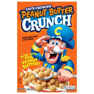 Capn Crunchs Sweetened Peanut Butter Cru - 11.4 OZ - Image 3