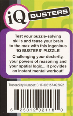 Iq Buster Wooden Puzzles - 1 EA - Image 4