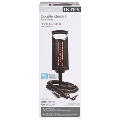 Intex Double Quick II Hand Pump - Each - Image 1