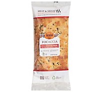 Roasted Onion Focaccia With Chili Flakes & Black Pepper Take And Bake - EA