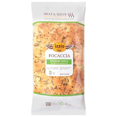 Tb Iz Rosemary Garlic Focaccia With Olive Oil And Sea Salt Take And Bake - EA - Image 3