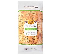 Tb Iz Rosemary Garlic Focaccia With Olive Oil And Sea Salt Take And Bake - EA